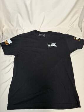 MAGA D.O.G.E. Department of Government Efficiency Graphic T-Shirt Black XL
